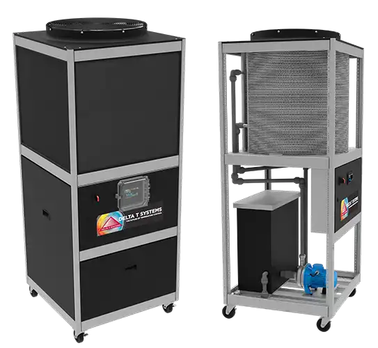 a Free Cooling System engineered, designed and manufactured by Delta T Systems